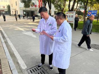 郑州大学附属脑病医院举行“世界提高抗微生物药物认识周”宣传活动  -图2