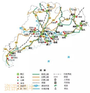 高清版 | 全国34省交通旅游地图来啦（记得收藏）  -图6