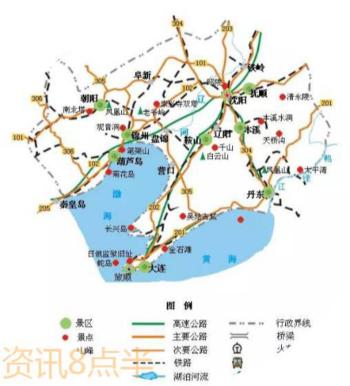 高清版 | 全国34省交通旅游地图来啦（记得收藏）  -图18